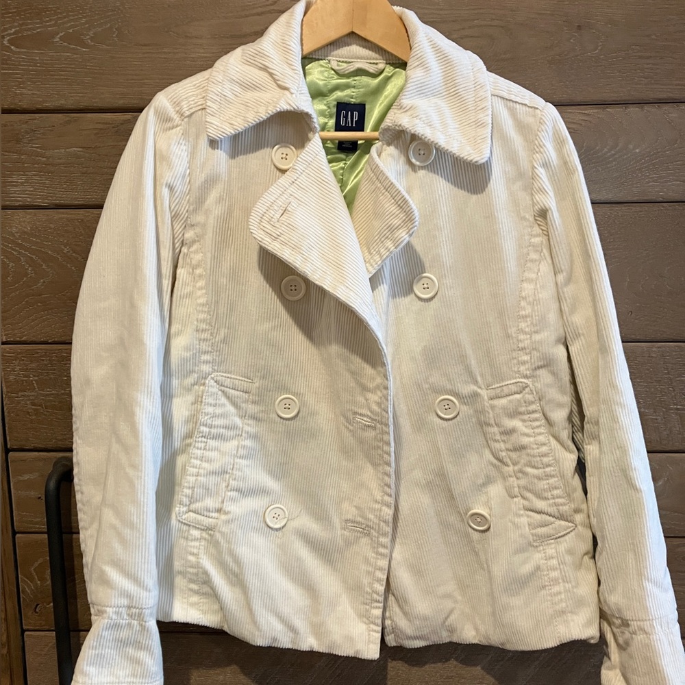 GAP Womens corduroy coat